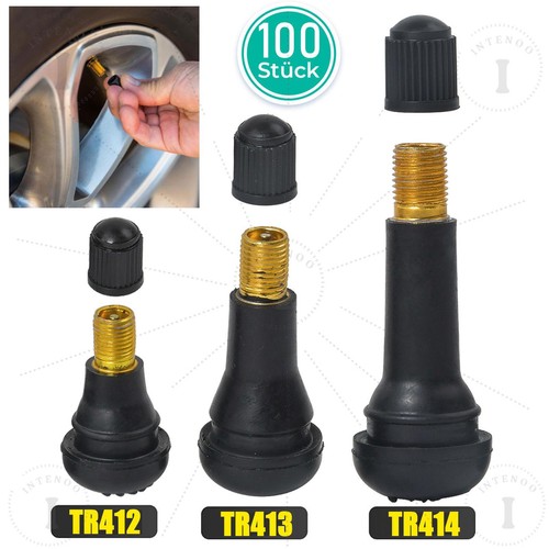100x gummiventile - 100x,