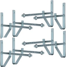 8 Stück Wandhalterung für