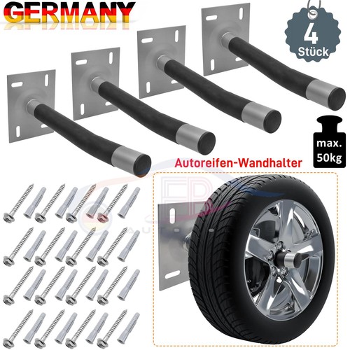 Autoreifen wandhalter - wandhalter, 4x